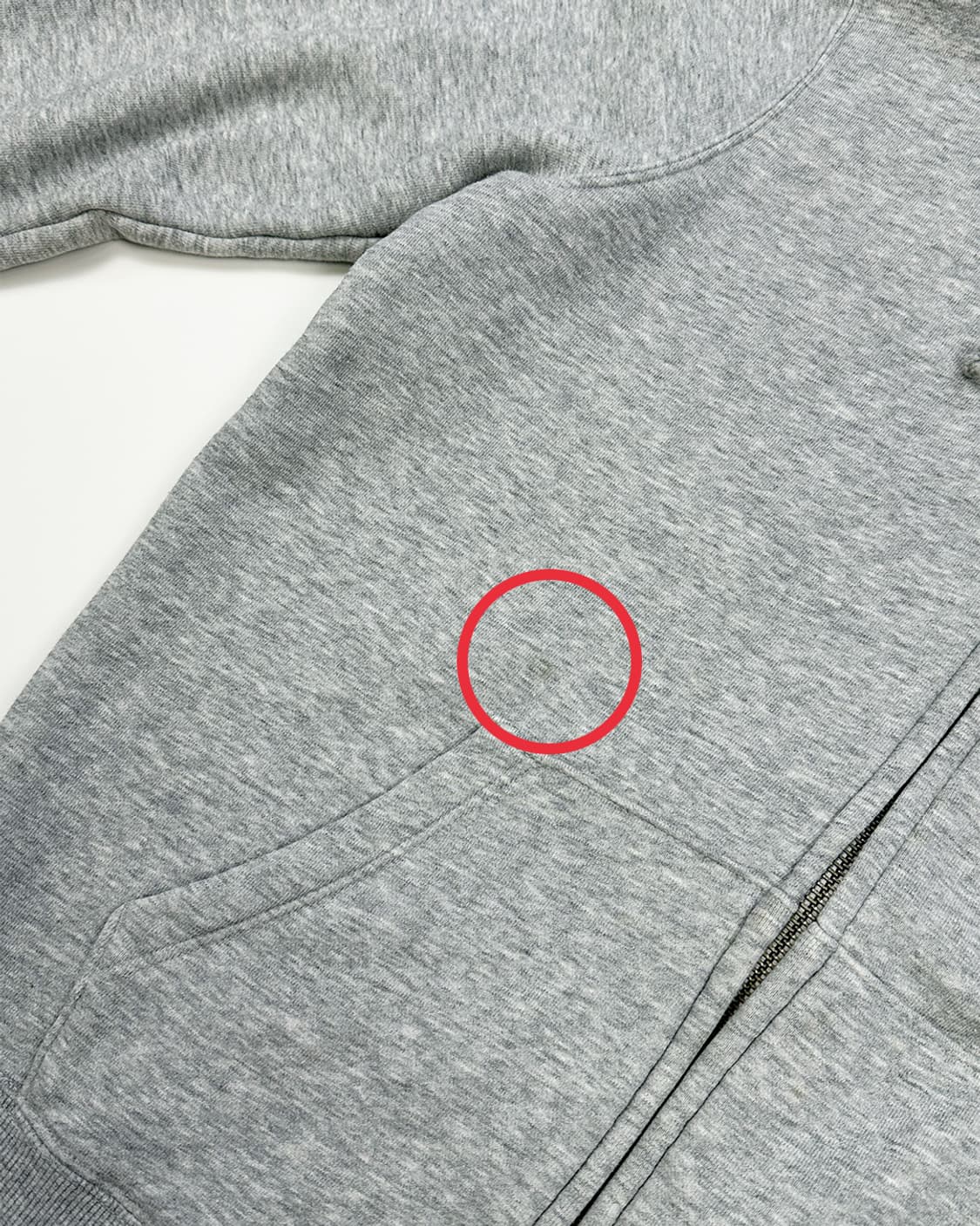 유니클로 후드집업 그레이 상품이미지3