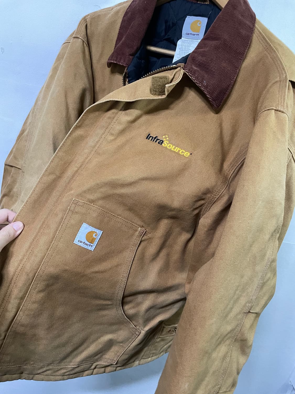 칼하트 디트로이트 자켓 오리지날 105-110 사이즈 J002 상품이미지7