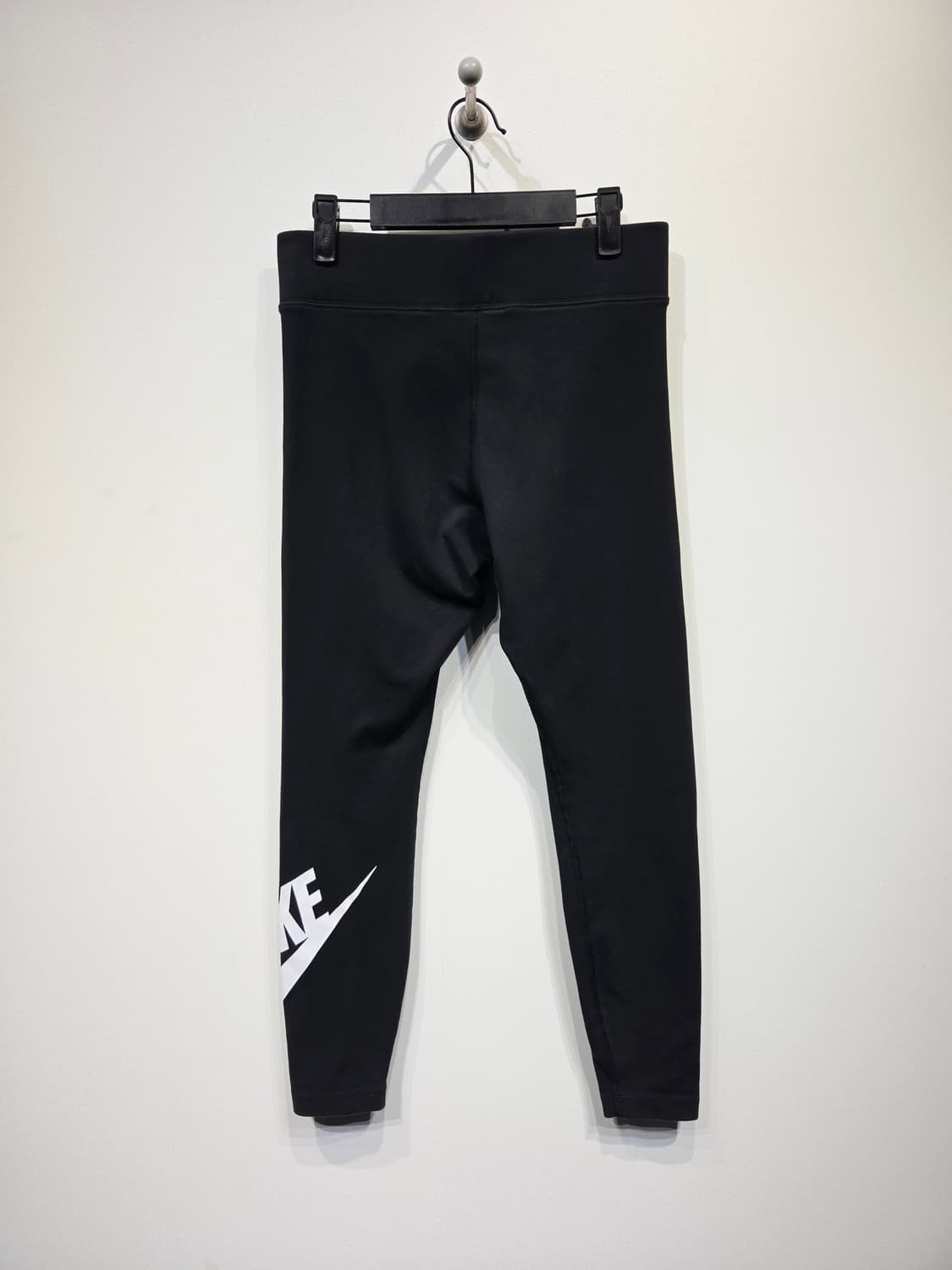 나이키 여성 에센셜 빅로고 레깅스 블랙 상품이미지5