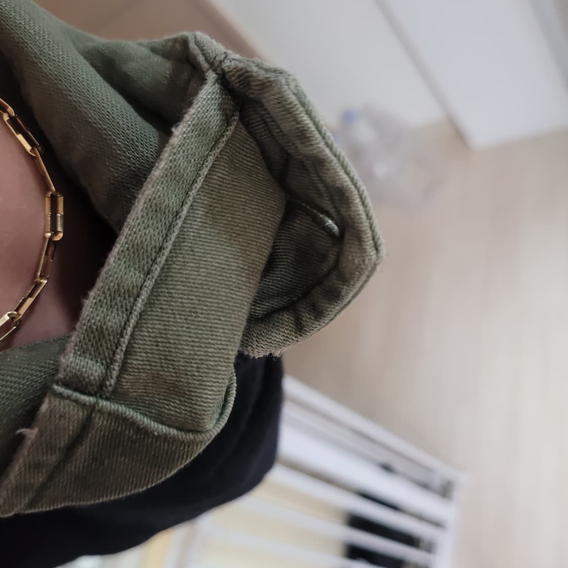 폴로 남자 XL 셔츠자켓 카키 아메카지 상품이미지2