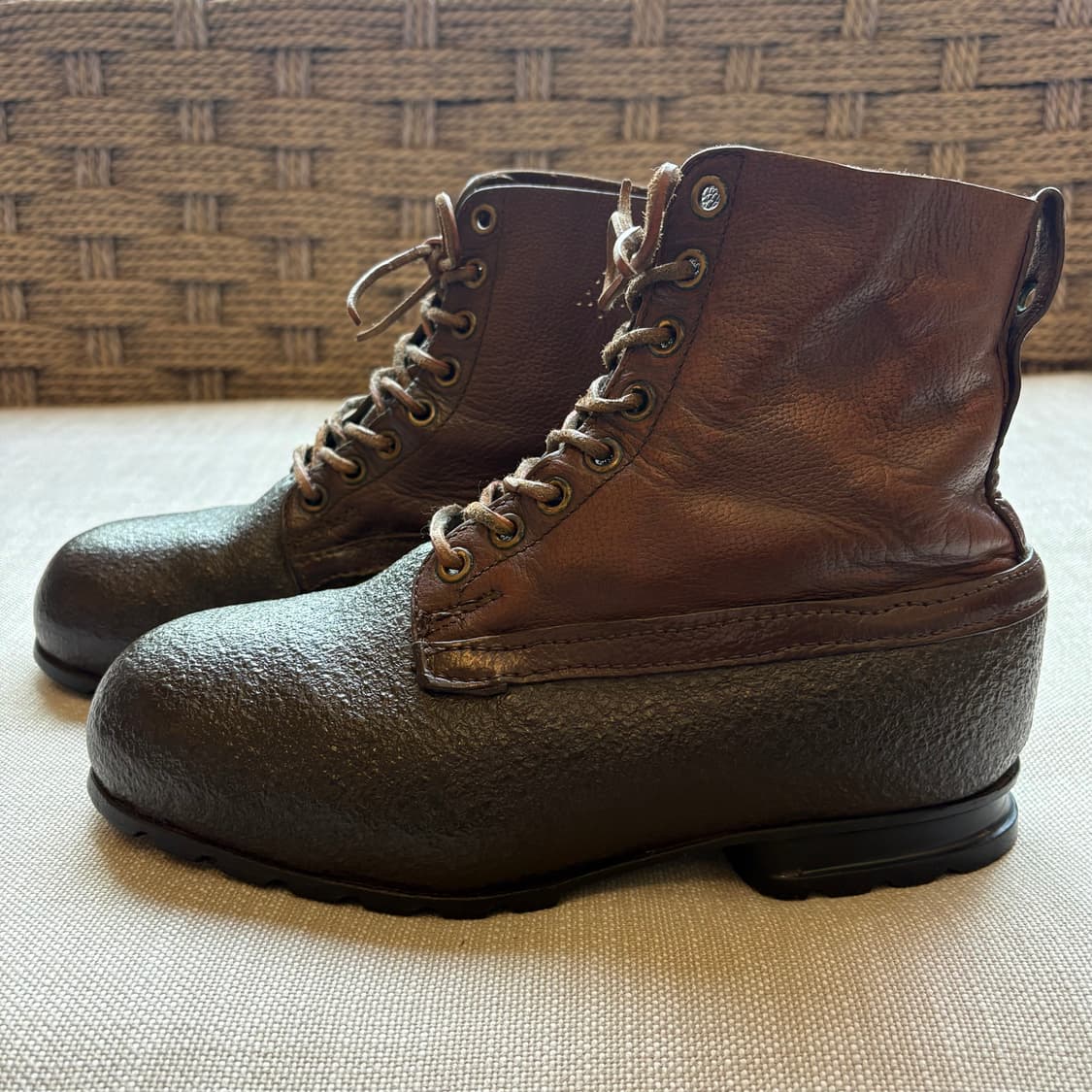 [43B] 40s WWll Swedish Army 컴뱃 부츠 상품이미지3