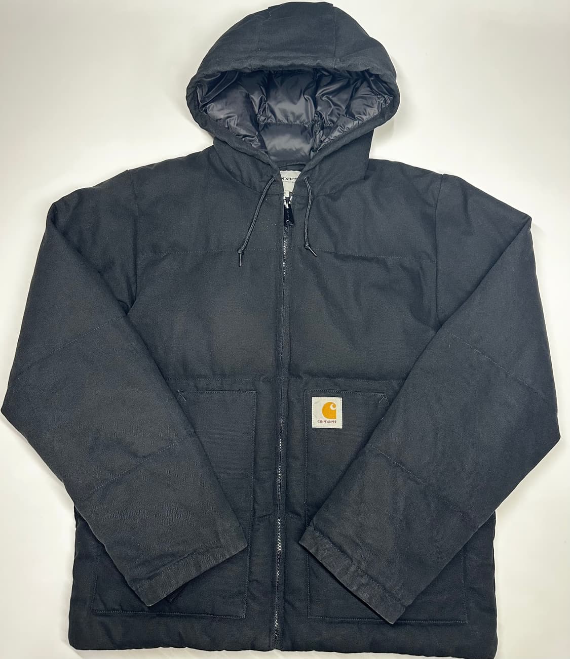 칼하트 블랙 후드 자켓 상품이미지1