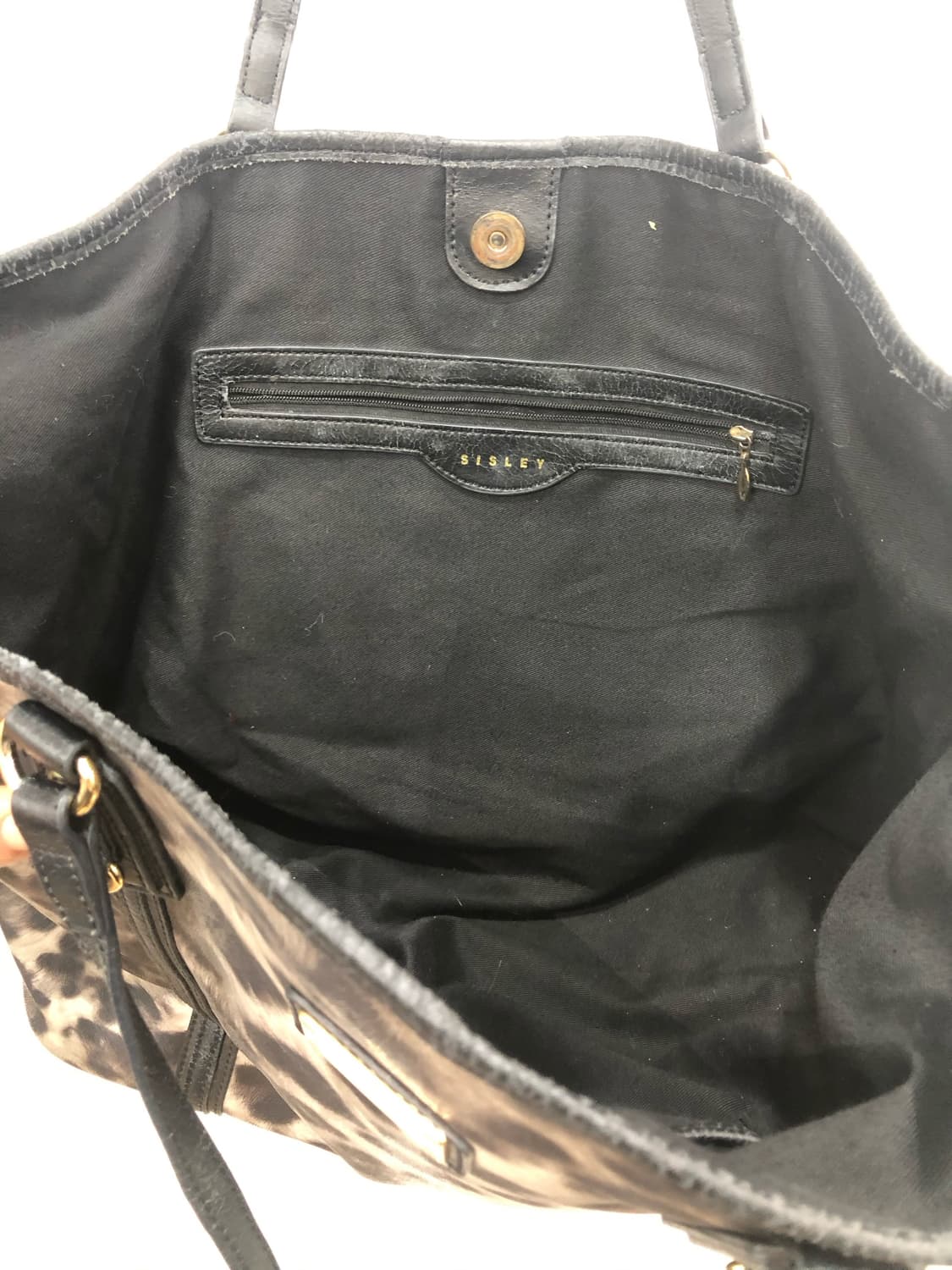 SISLEY leopard pattern shoulder bag  상품이미지5