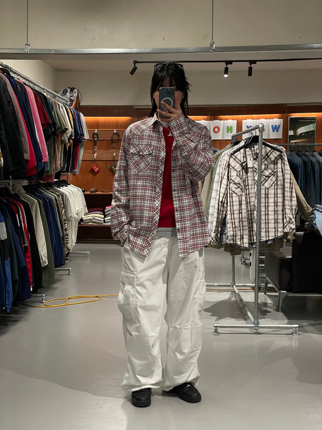 빈티지 웨스턴 셔츠   상품이미지3