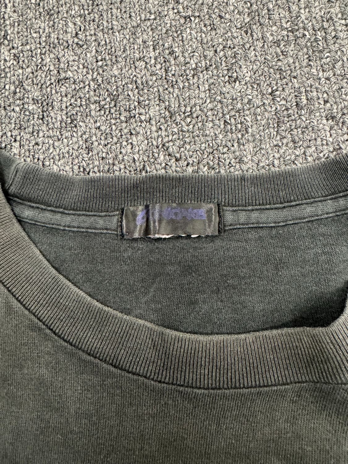 OS)Onigake 빈티지 프린팅 반팔 상품이미지4