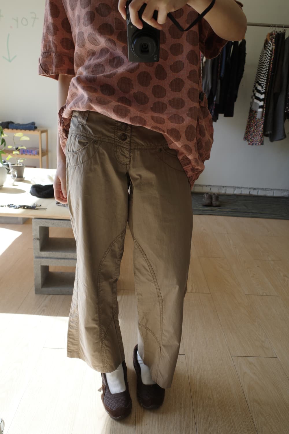 빈티지 카프리 팬츠 상품이미지1