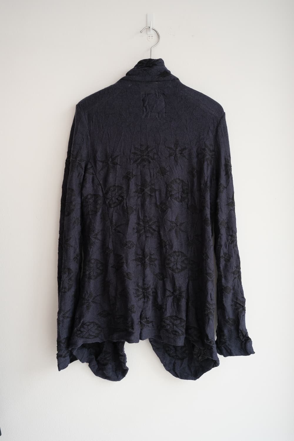 Jacquard wrinkled knit jacket  상품이미지9