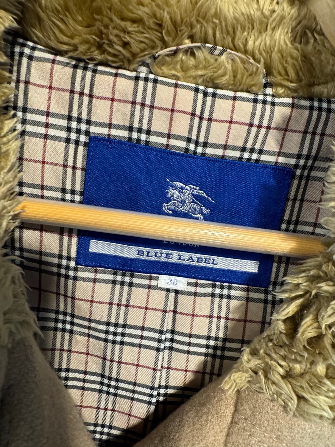 버버리 블루라벨 코트 상품이미지8