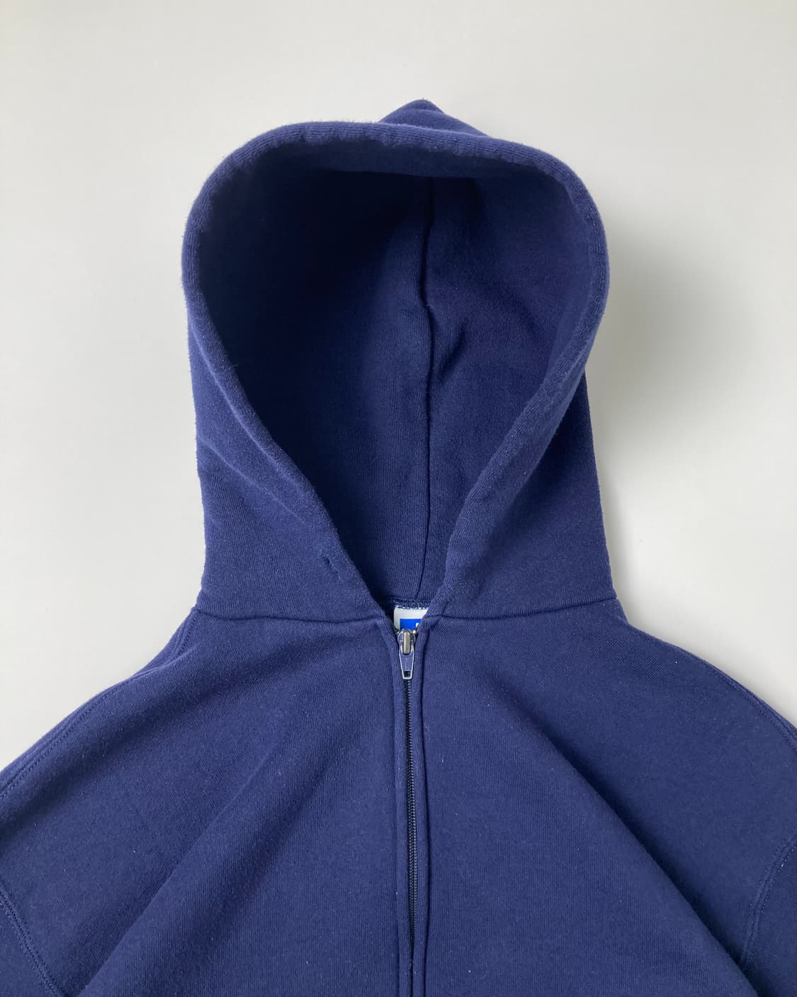 90s Russell Zip Up Hoodie (navy) 상품이미지6
