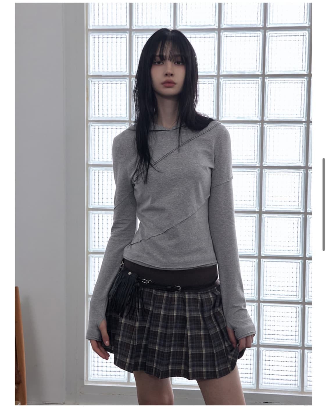 렌세 후드티 Slim fit Hoodie (원가 59,000원) 상품이미지1