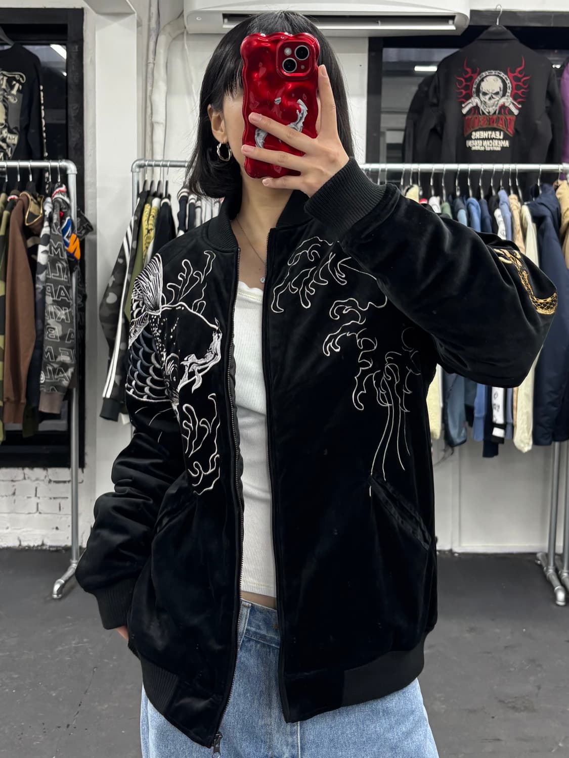 카라쿠리 타마시 오리엔탈 벨벳 스카잔 상품이미지2