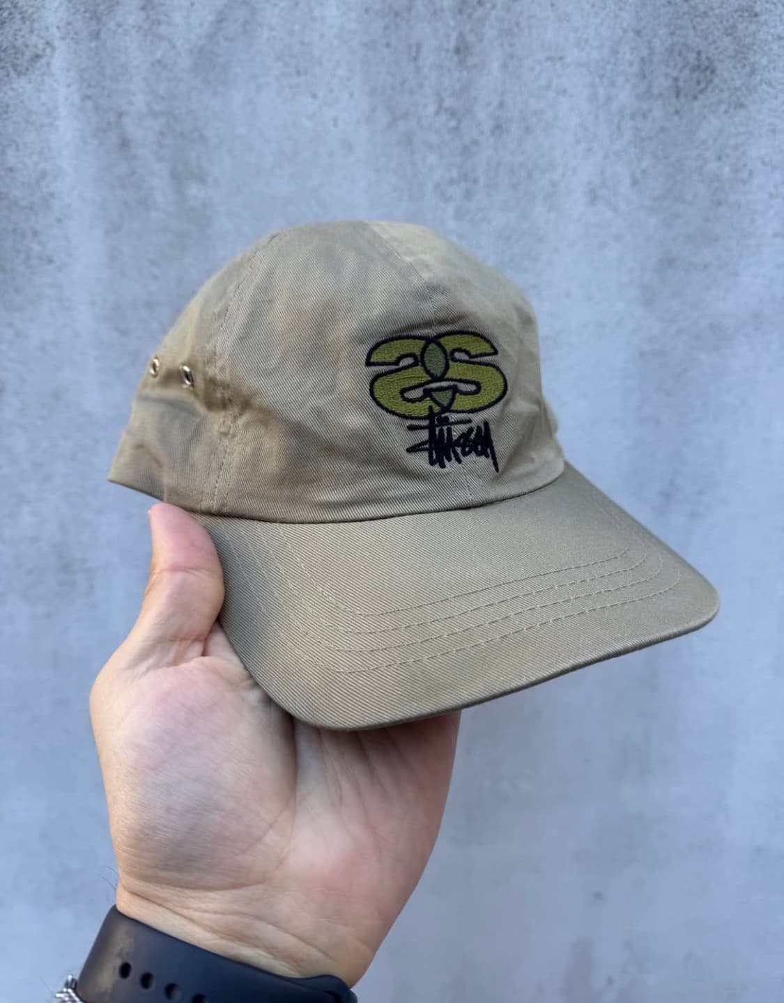 90s 스투시 더블 S 로고 볼캡 상품이미지3