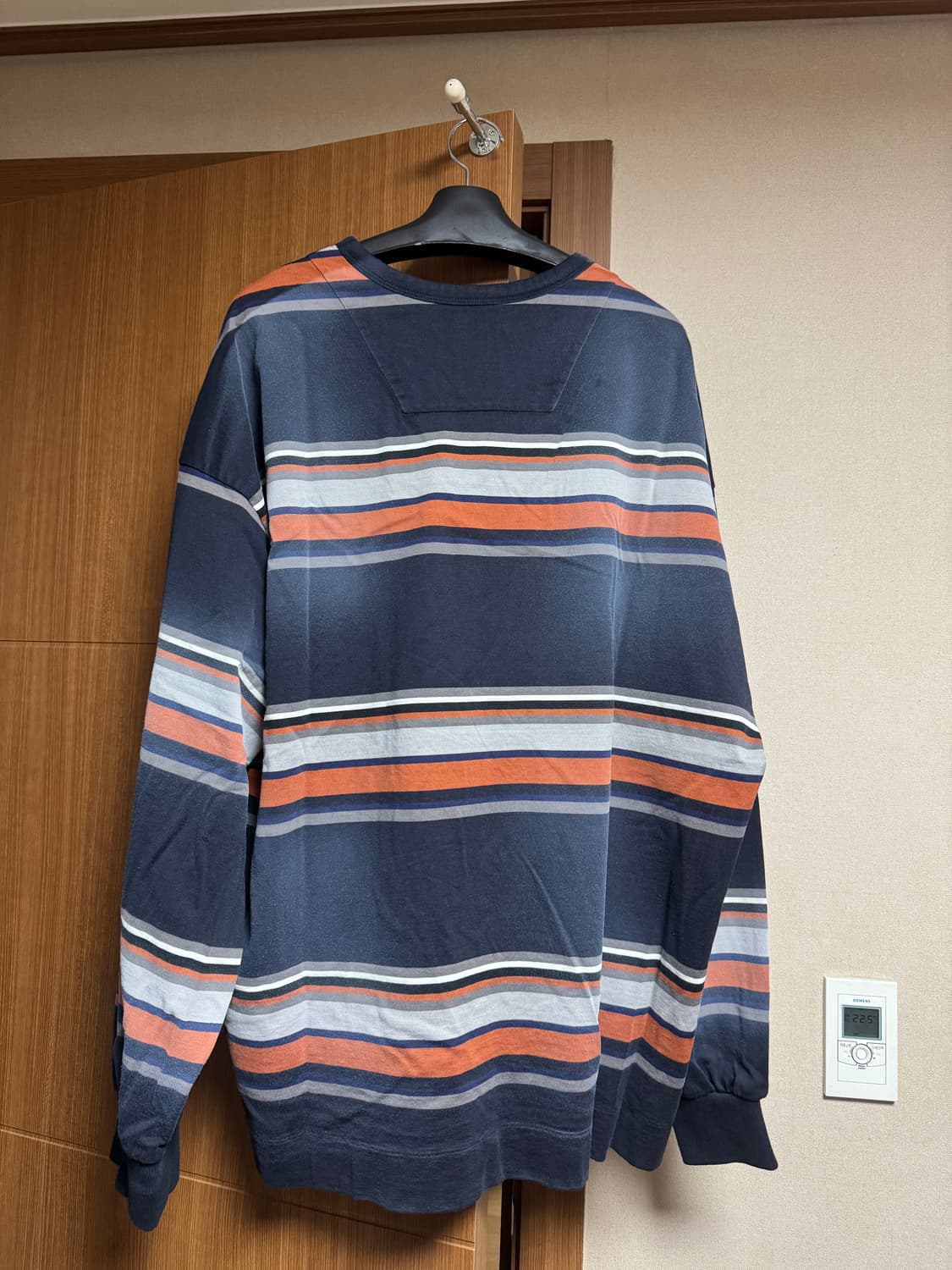 준지 25FW 빈티지 세븐 블록 스트라이프 오버핏 롱슬리브 M 상품이미지3