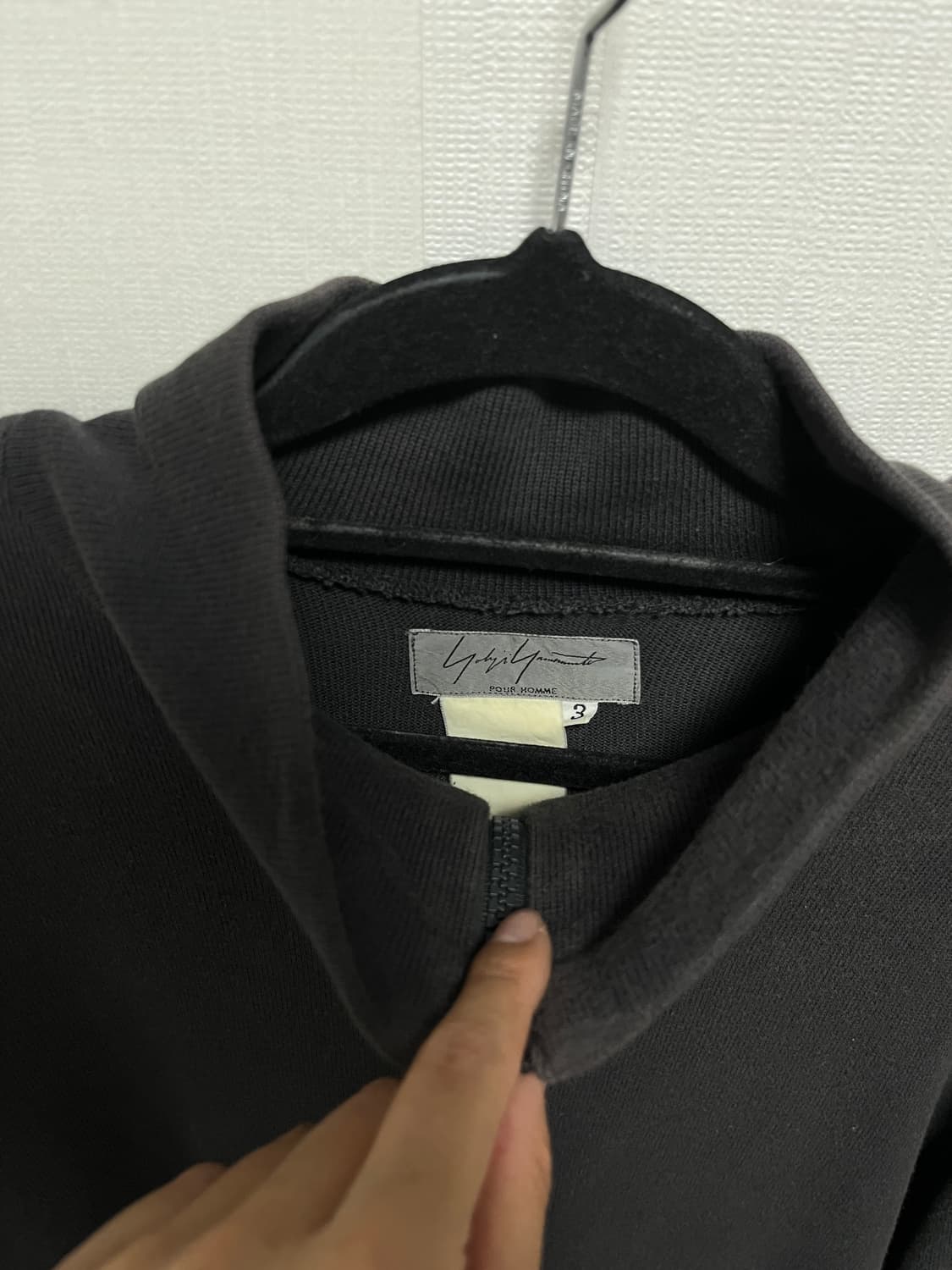 요지 야마모토 집업 상품이미지7