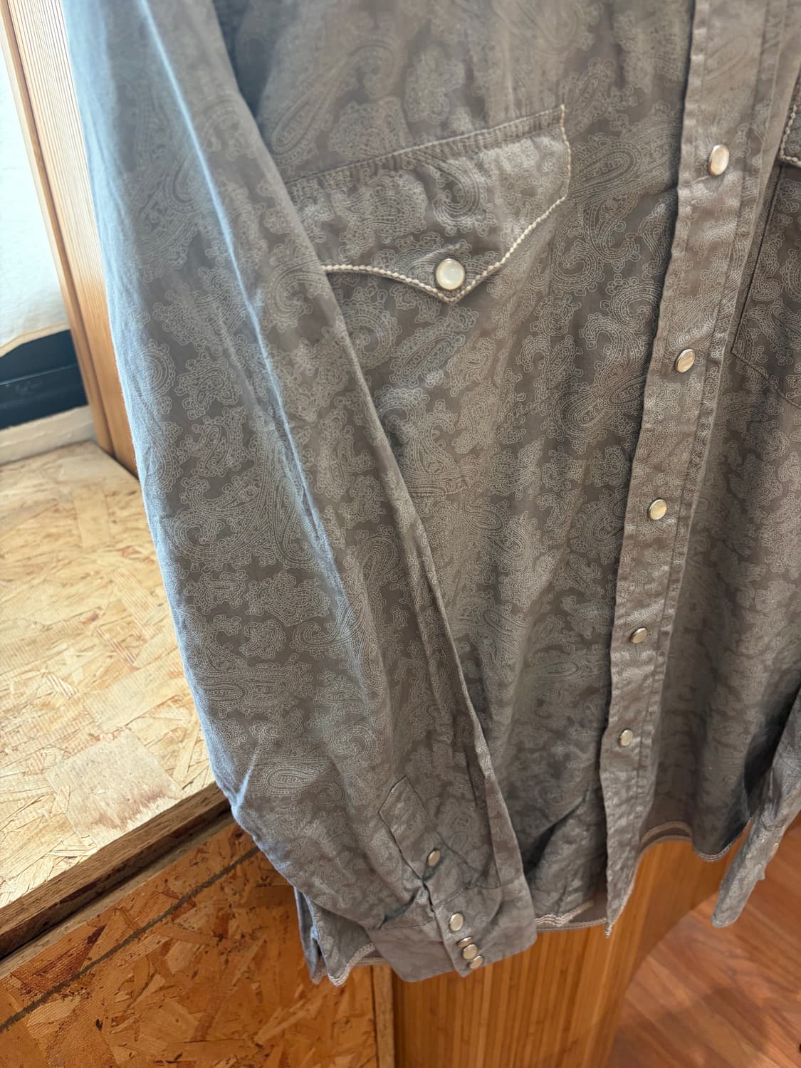Roper paisley Western Shirt 상품이미지2