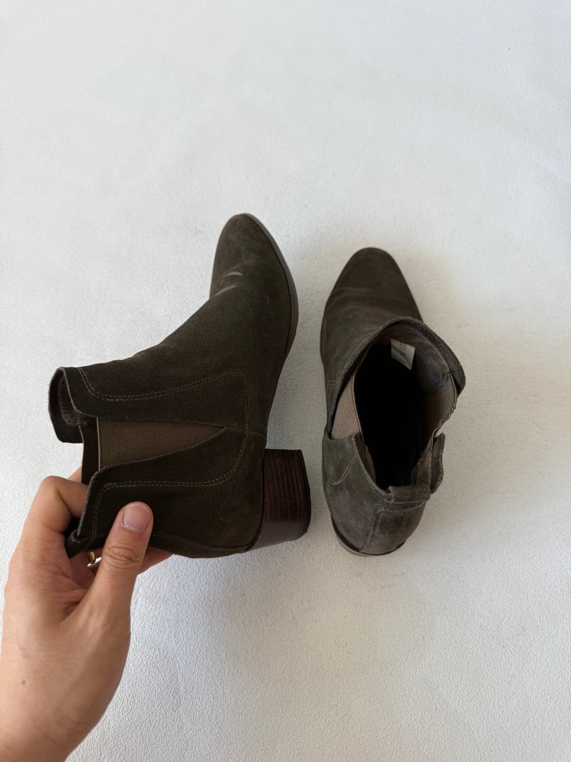 [250]Pre owned 스웨이드 첼시 부츠 상품이미지5