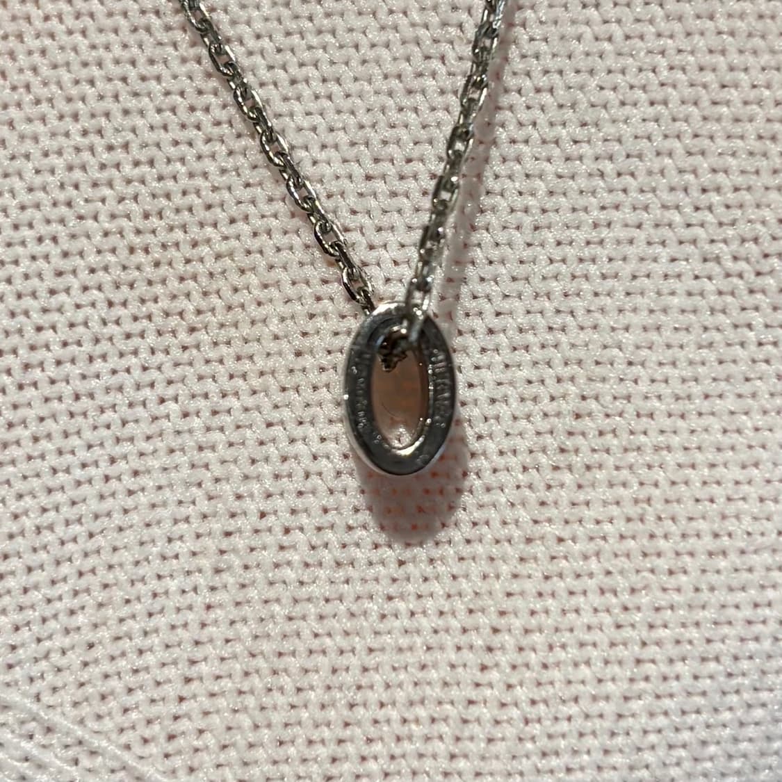 A+ L사이즈 에르메스 팝아슈 목걸이 화이트&실버 (박스/더스트) 상품이미지5