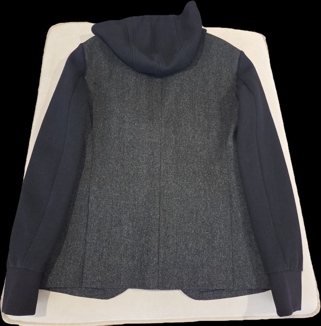 닐바렛 헤링본 후드 자켓 상품이미지2