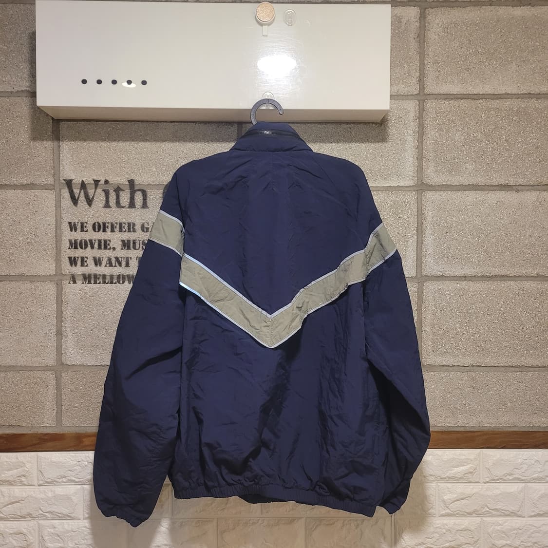 US 에어포스 바람막이 자켓 M 상품이미지2