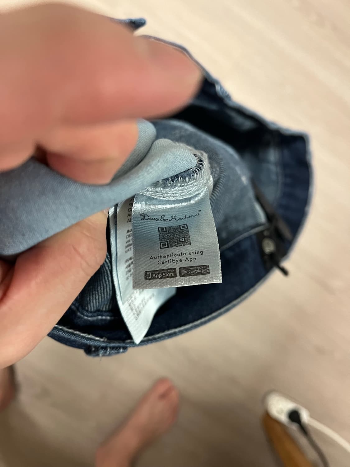 (새상품) 데우스엑스마키나 카펜터 데님 청바지 상품이미지4