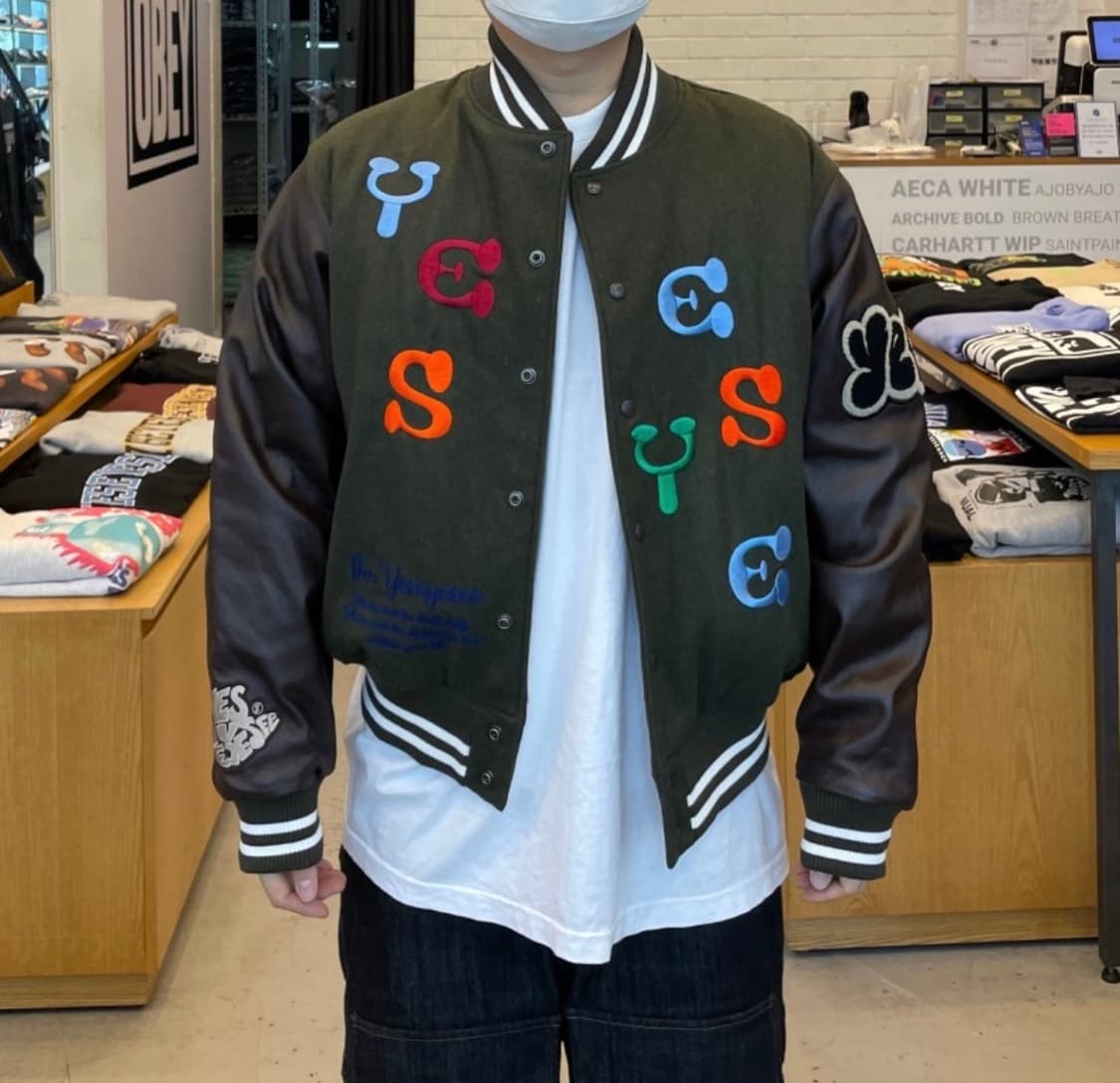 예스아이씨 바시티 미시착 새상품 L 상품이미지2