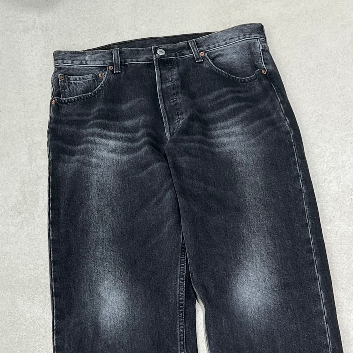 리바이스 501 흑청 데님팬츠 s10312 상품이미지3