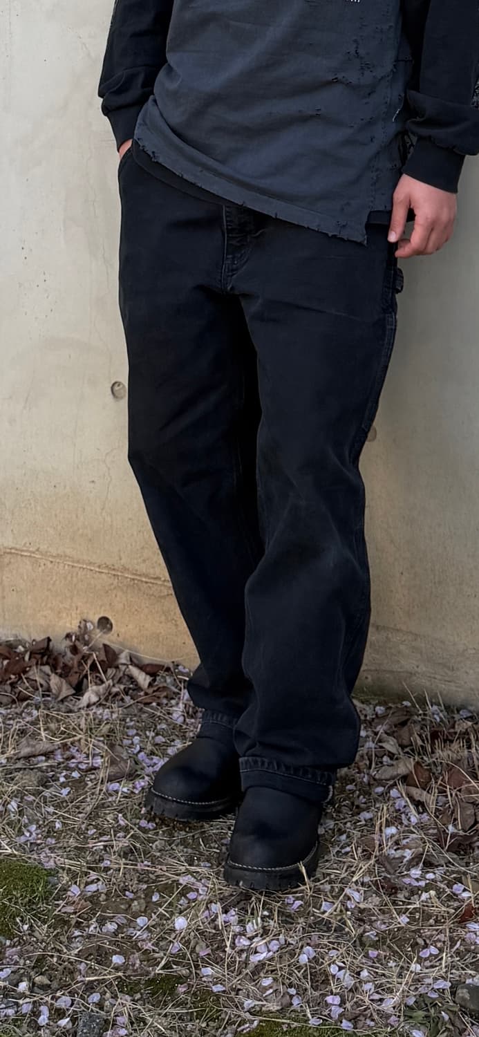 Vintage Carhartt Black  Work Pants 상품이미지1
