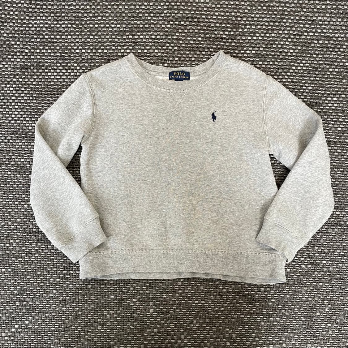 키즈 폴로랄프로렌 그레이 약기모 맨투맨 (5) 상품이미지1