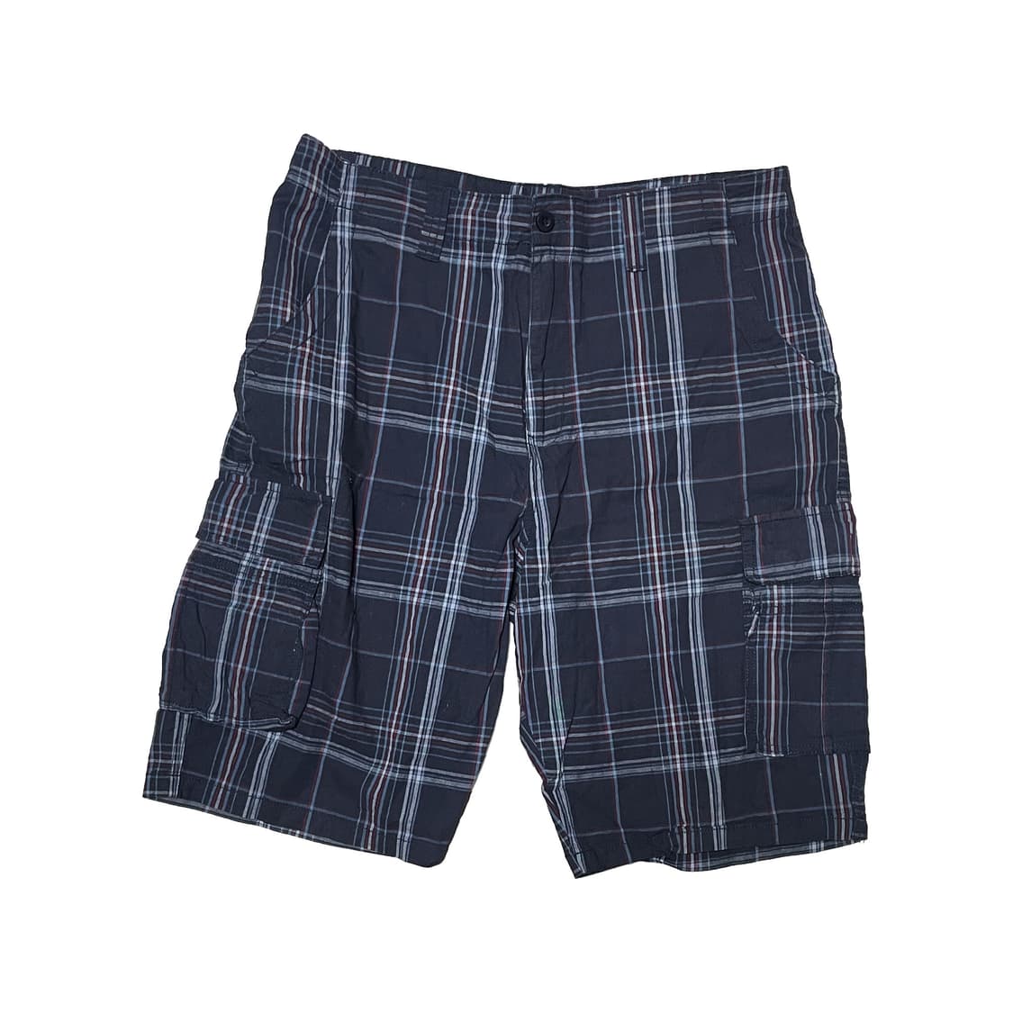 에어워크 체크 카고 하프팬츠 반바지 상품이미지2