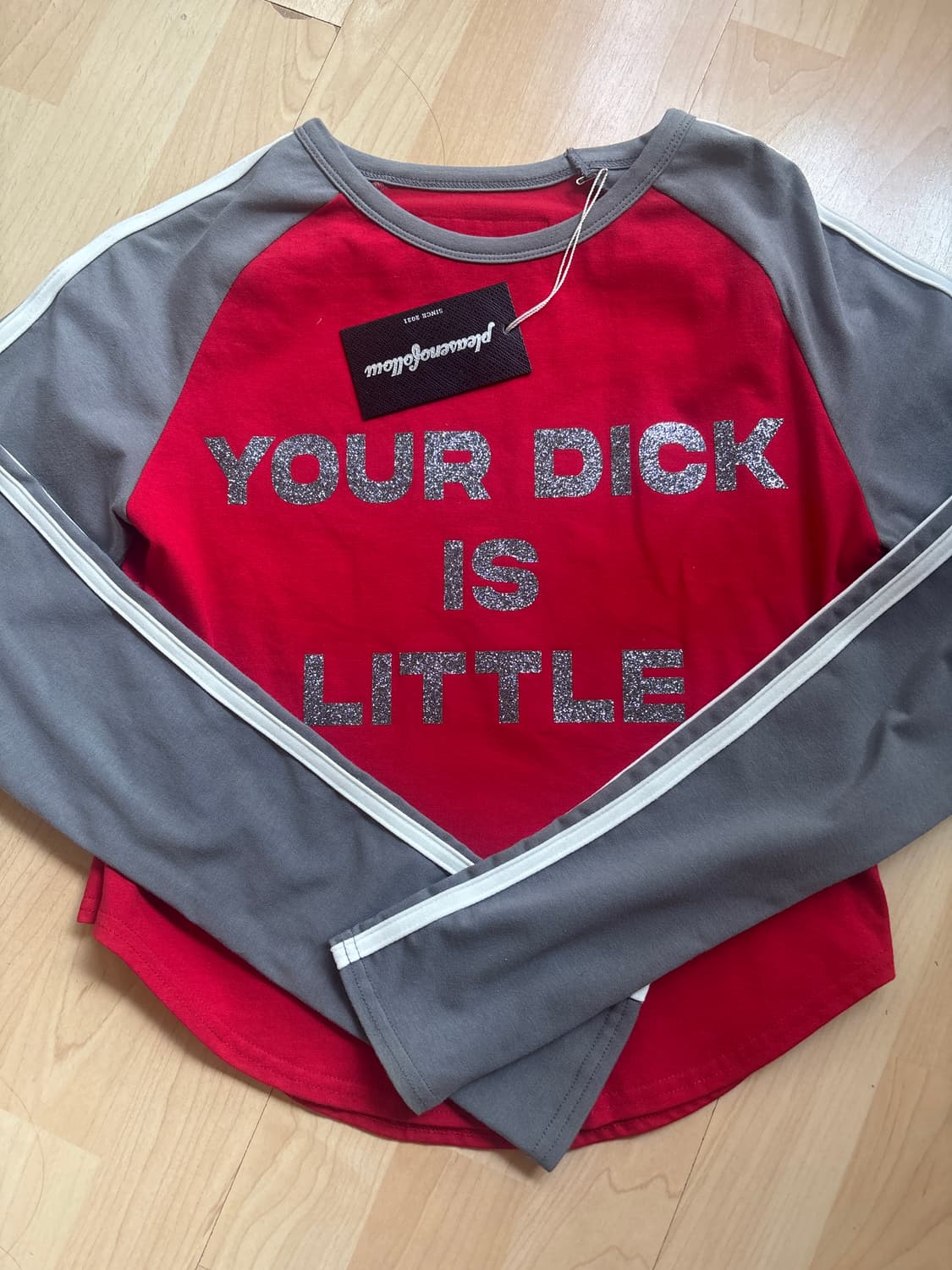 Please no follow 플리즈 노팔로우 롱슬리브 새상품 상품이미지1