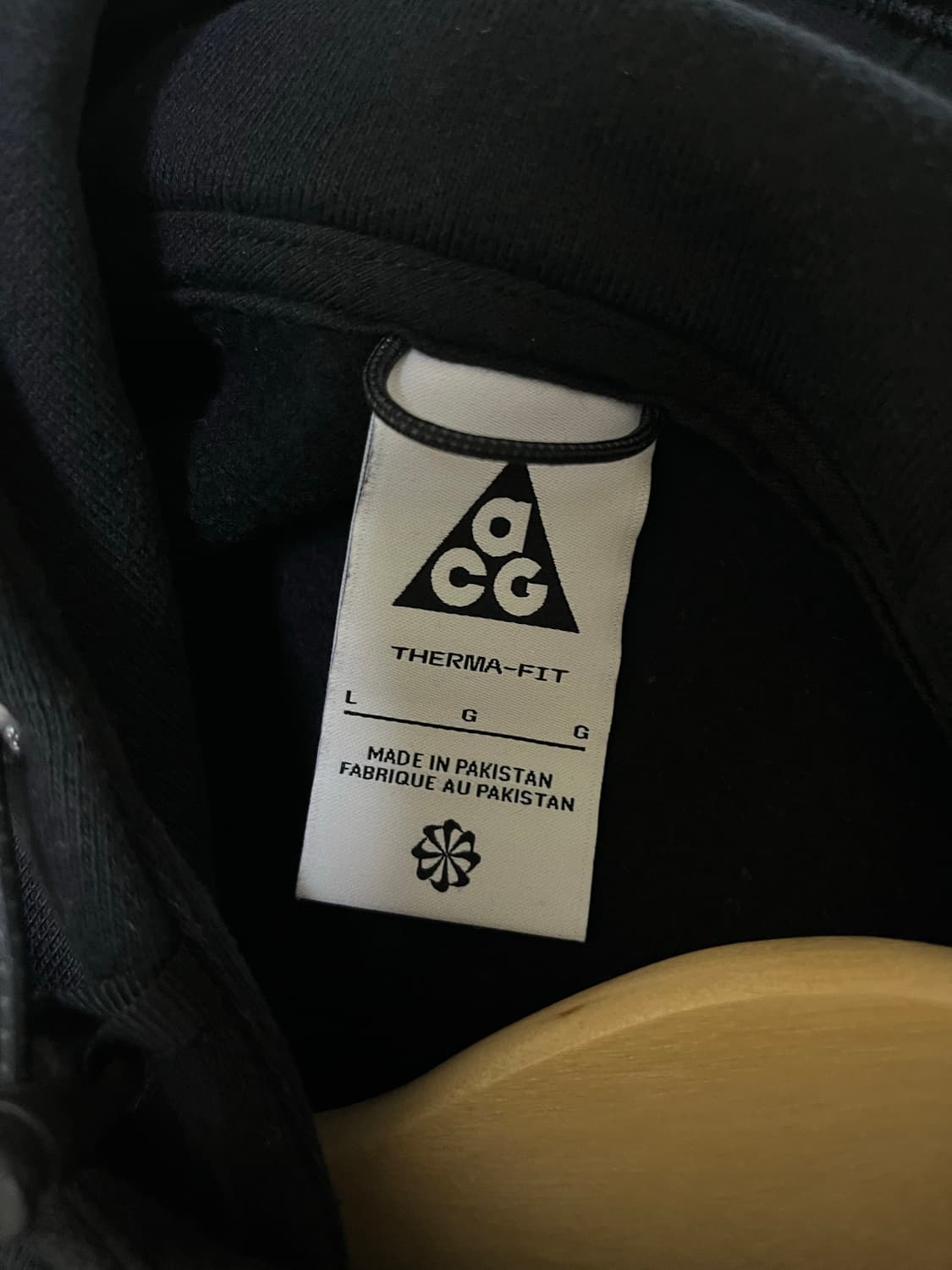 나이키 ACG 써마핏 후드 블랙 L 상품이미지4