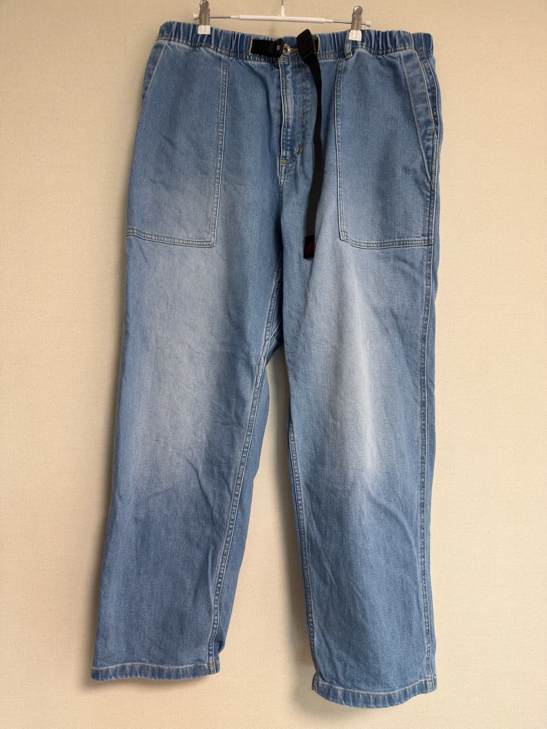 [XXL] 그라미치 루즈테이퍼드 스트레치 데님 릿지 팬츠 상품이미지1