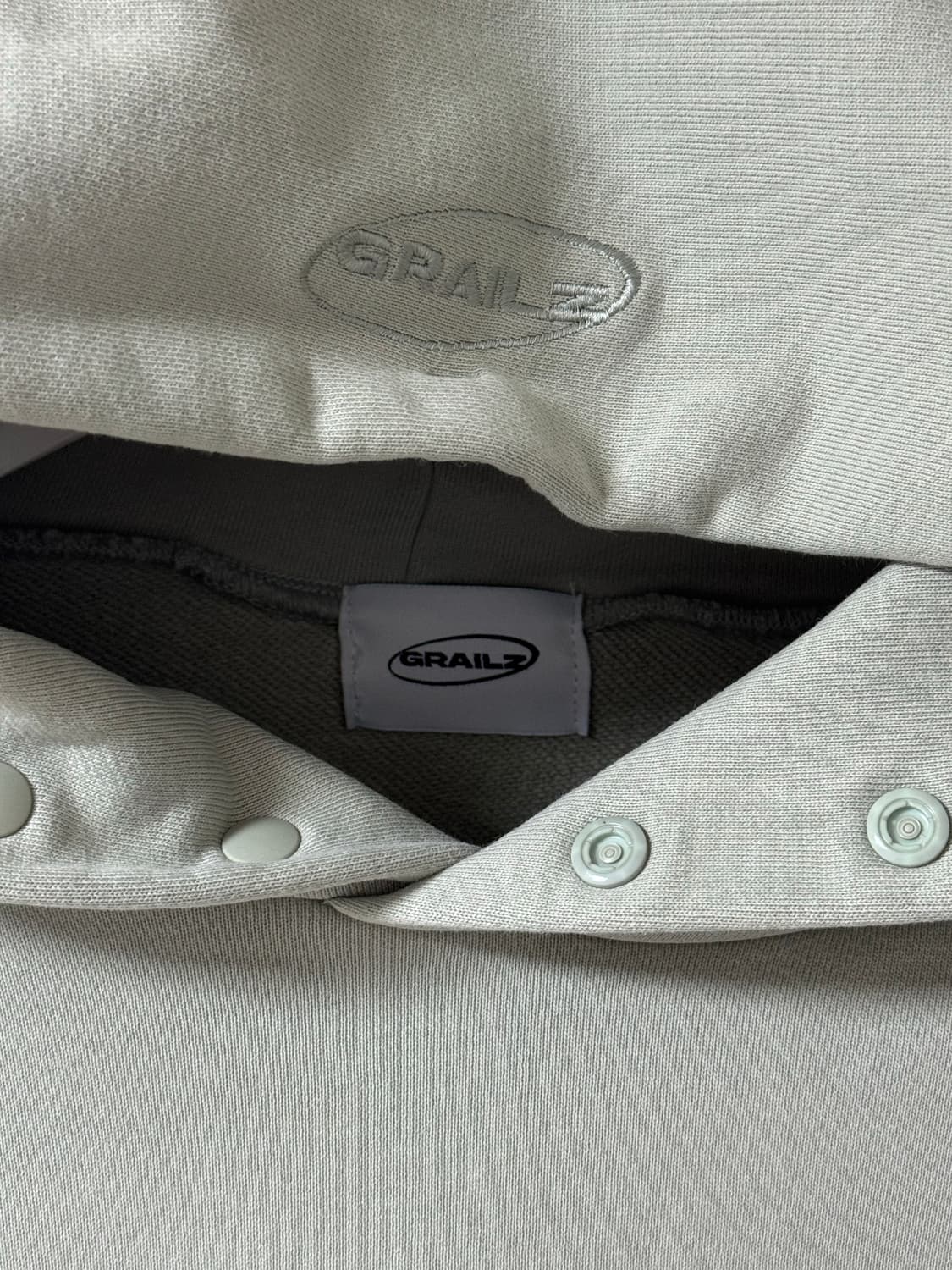 [1사이즈] 그레일즈 지오메트리 후드 애쉬 상품이미지2