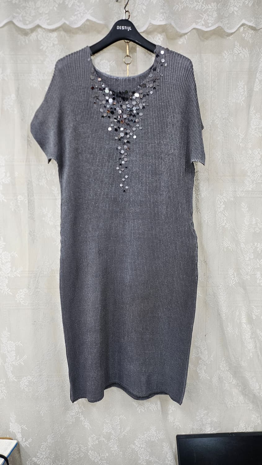 스피치오 주름 스팽클 원피스  상품이미지2