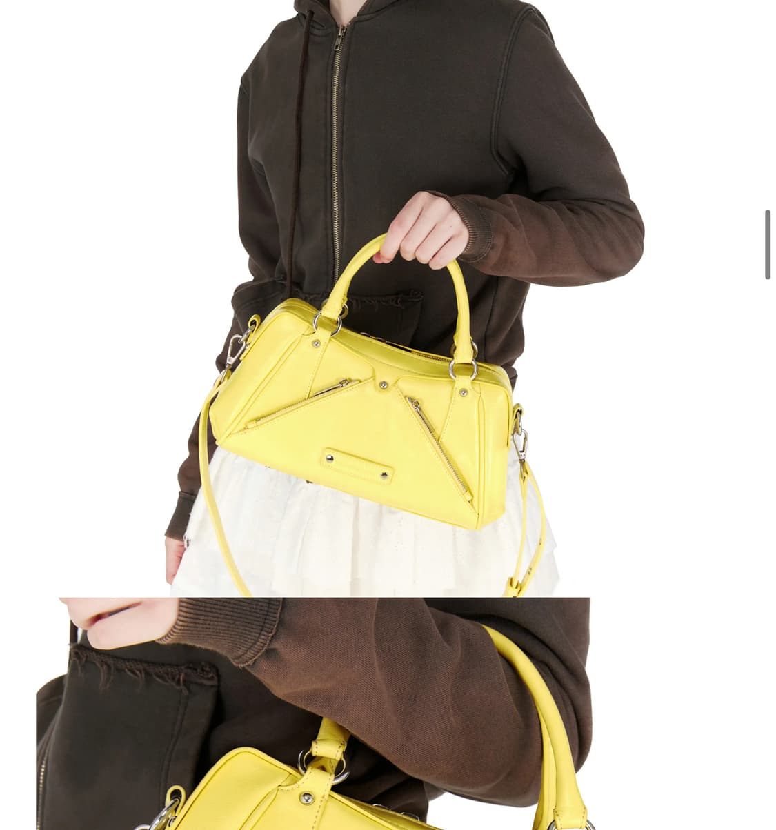 선번프로젝트 faux leather mini m.o.s bag, lemo 상품이미지2