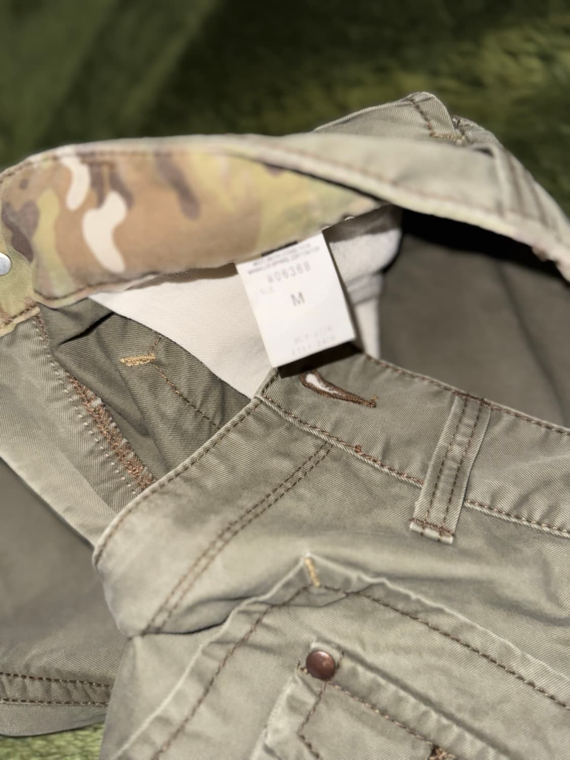 [M] wrangler 랭글러 재팬 밀리터리 포켓 코튼 치노 팬츠 상품이미지4