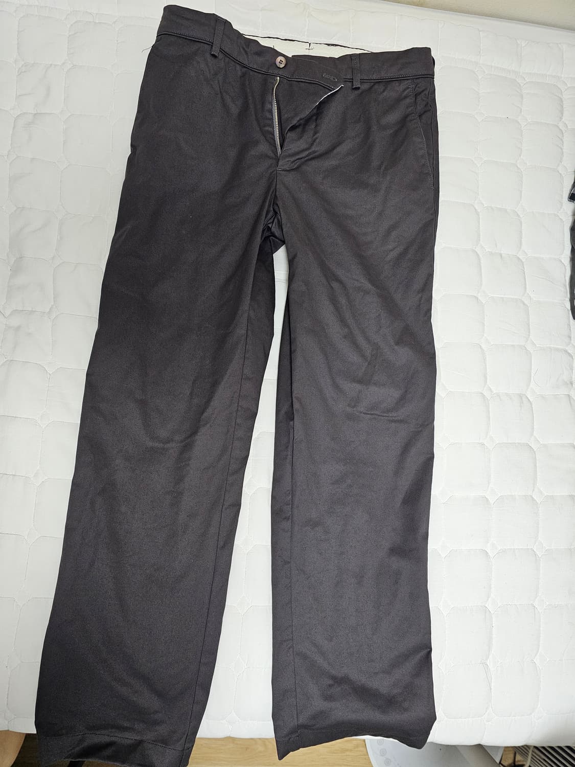 라이즈앤빌로우 26SS 수피마 치노팬츠 그레이 265 /레귤러 스트레이트 상품이미지3