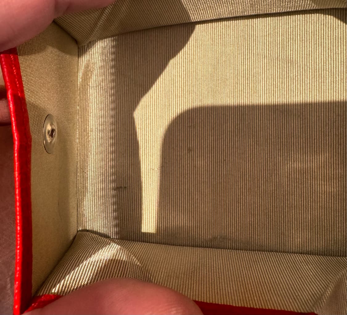 캐피탈 떰즈 본 핸드지갑(레드) 판매합니다 상품이미지6