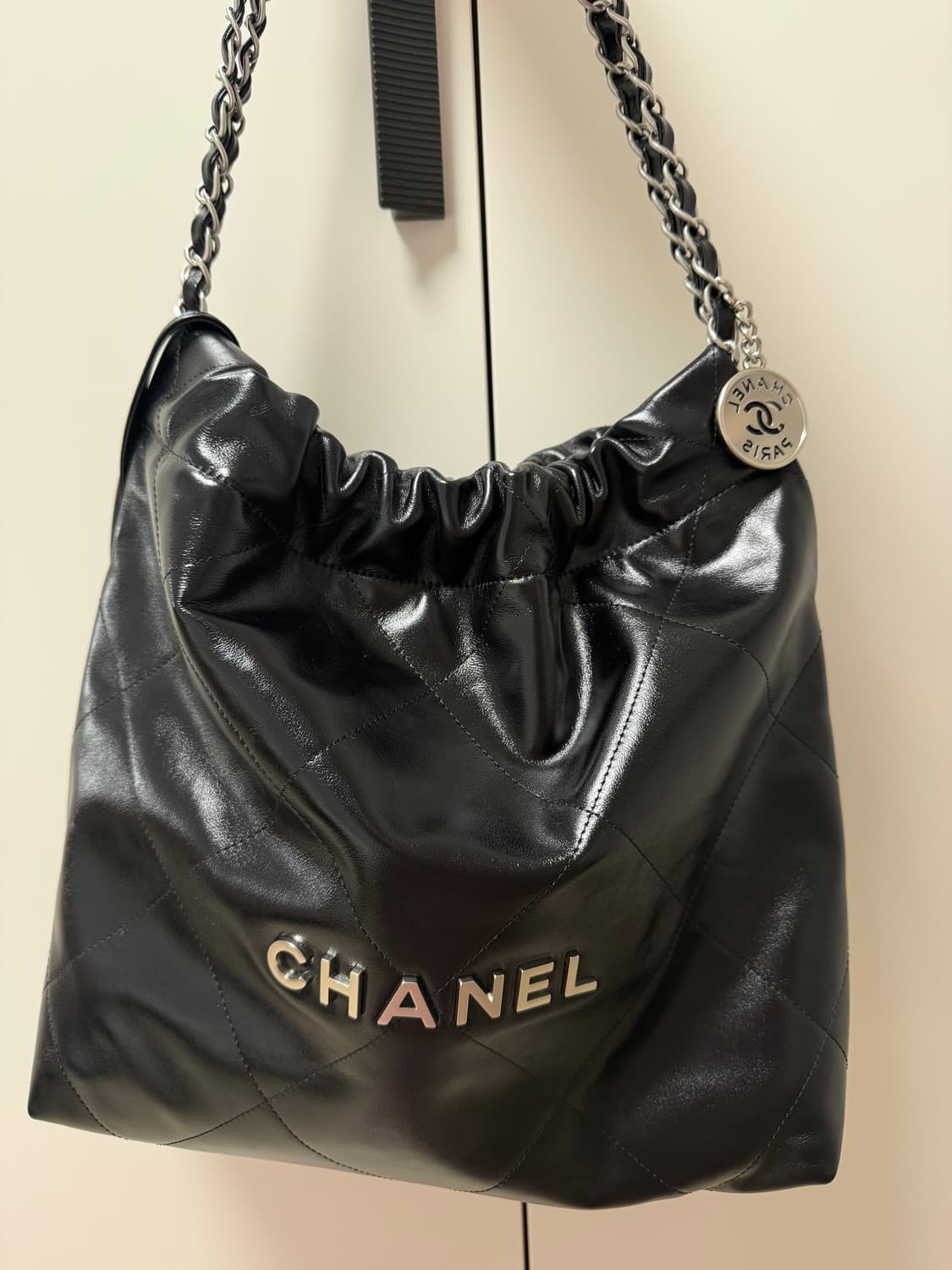 샤넬 22백 스몰 블랙 은장 정품급 상품이미지1