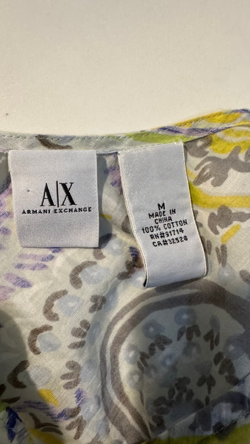 A/X 알마니 익스체인지 블라우스입니다.  상품이미지7