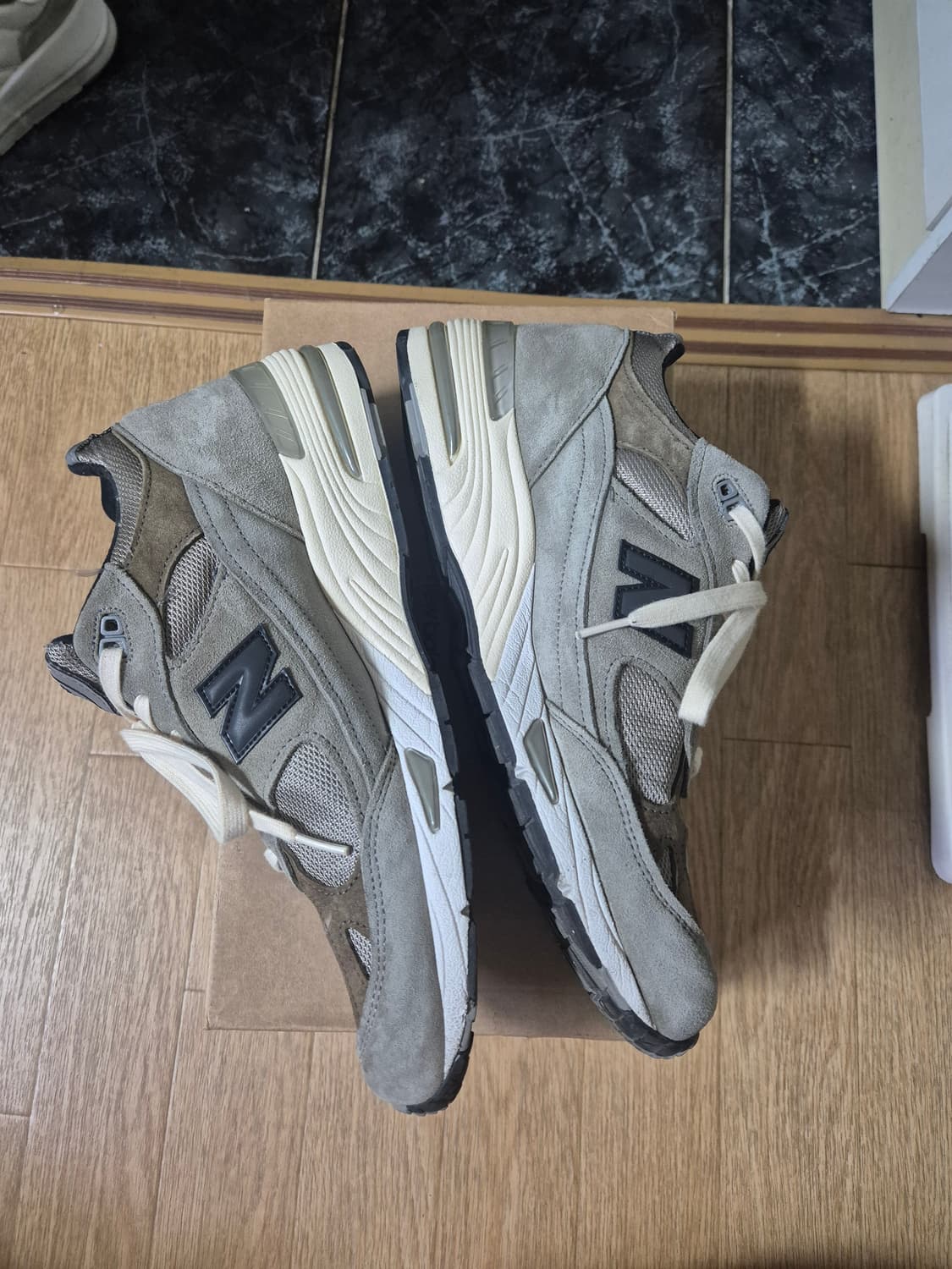 뉴발란스 x JJJ자운드 991 메이드 인 UK 그레이 상품이미지3