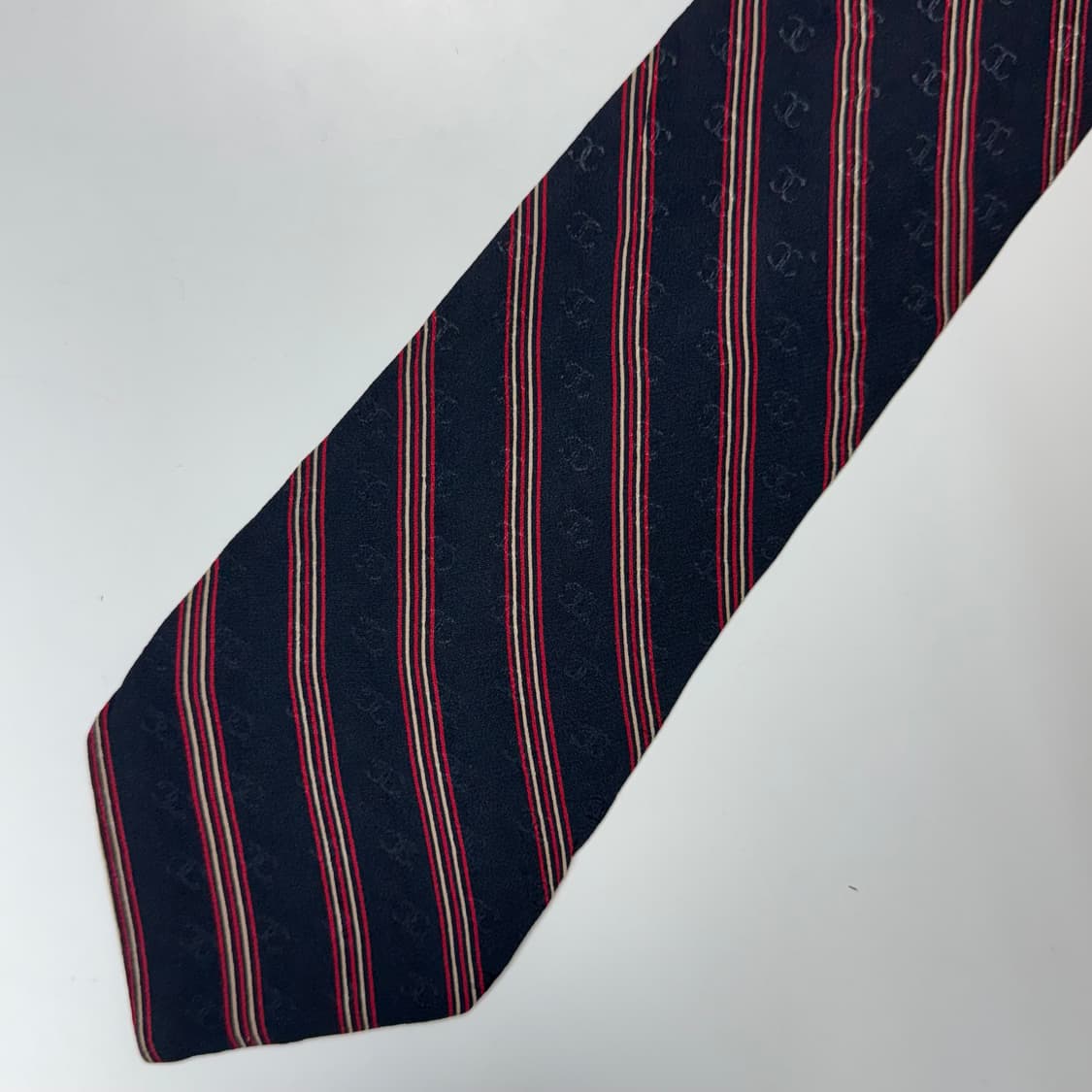 샤넬(CHANEL) 모노그램 명품 정품 넥타이 상품이미지7