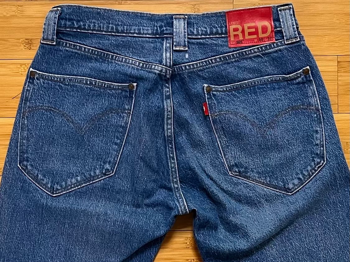 리바이스 505 레드탭 데님팬츠 W30 L32 상품이미지4