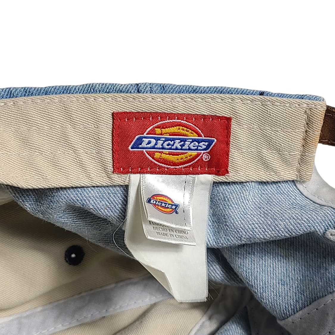 Diekies) 빈티지 디키즈 스펠아웃 로고 데님 볼캡 상품이미지5