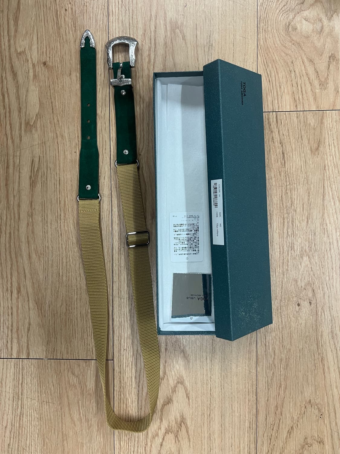 토가 아카이브 웨스턴 벨트 상품이미지1