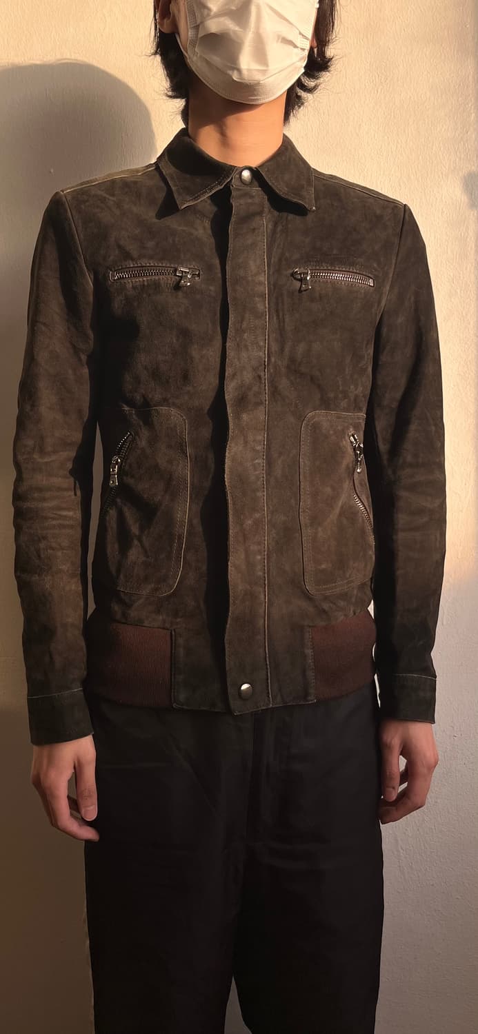 돌체앤가바나 스웨이드 자켓 상품이미지1