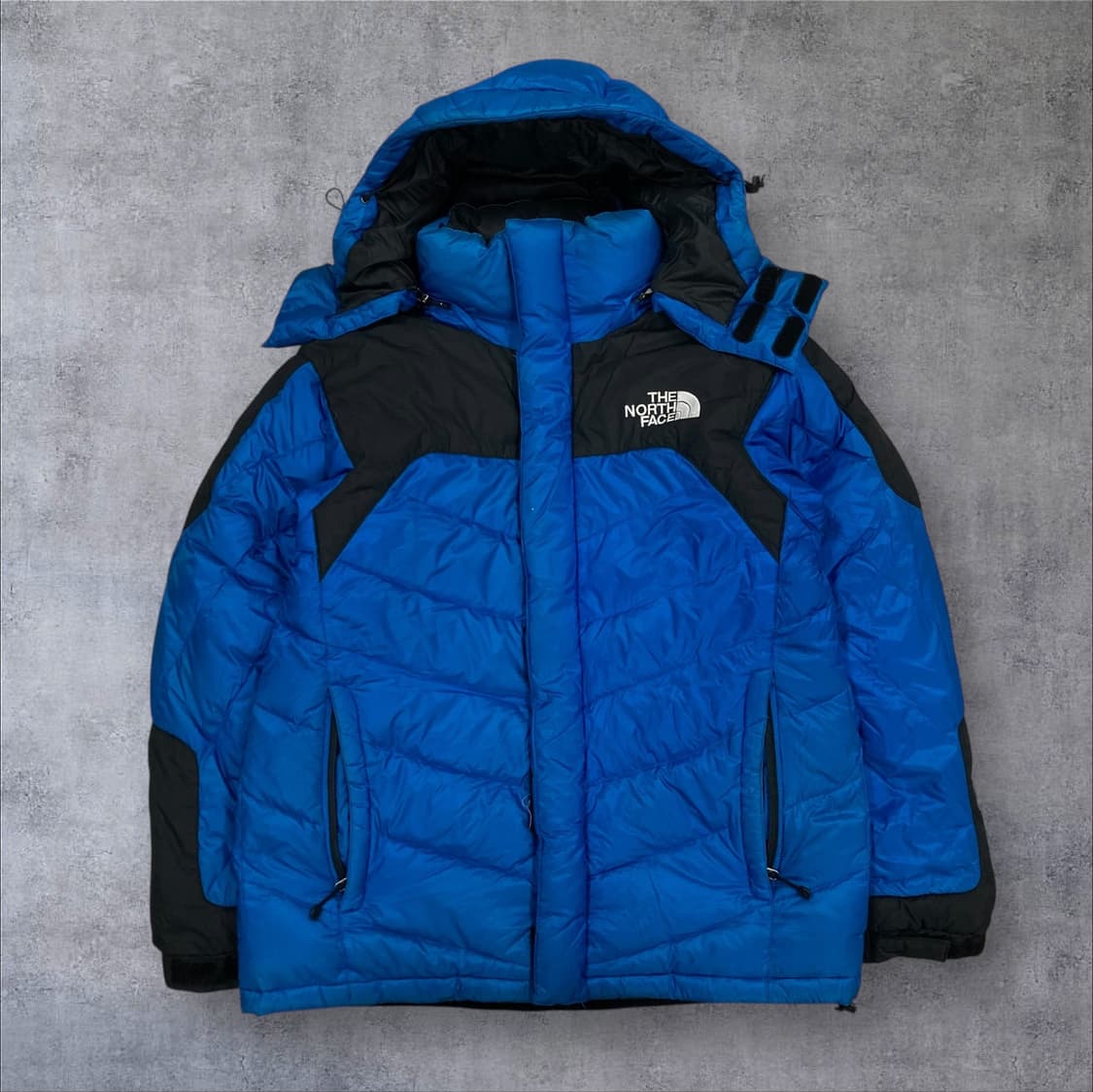 노스페이스 블루 컬러 써밋 시리즈 구스다운 패딩 상품이미지1