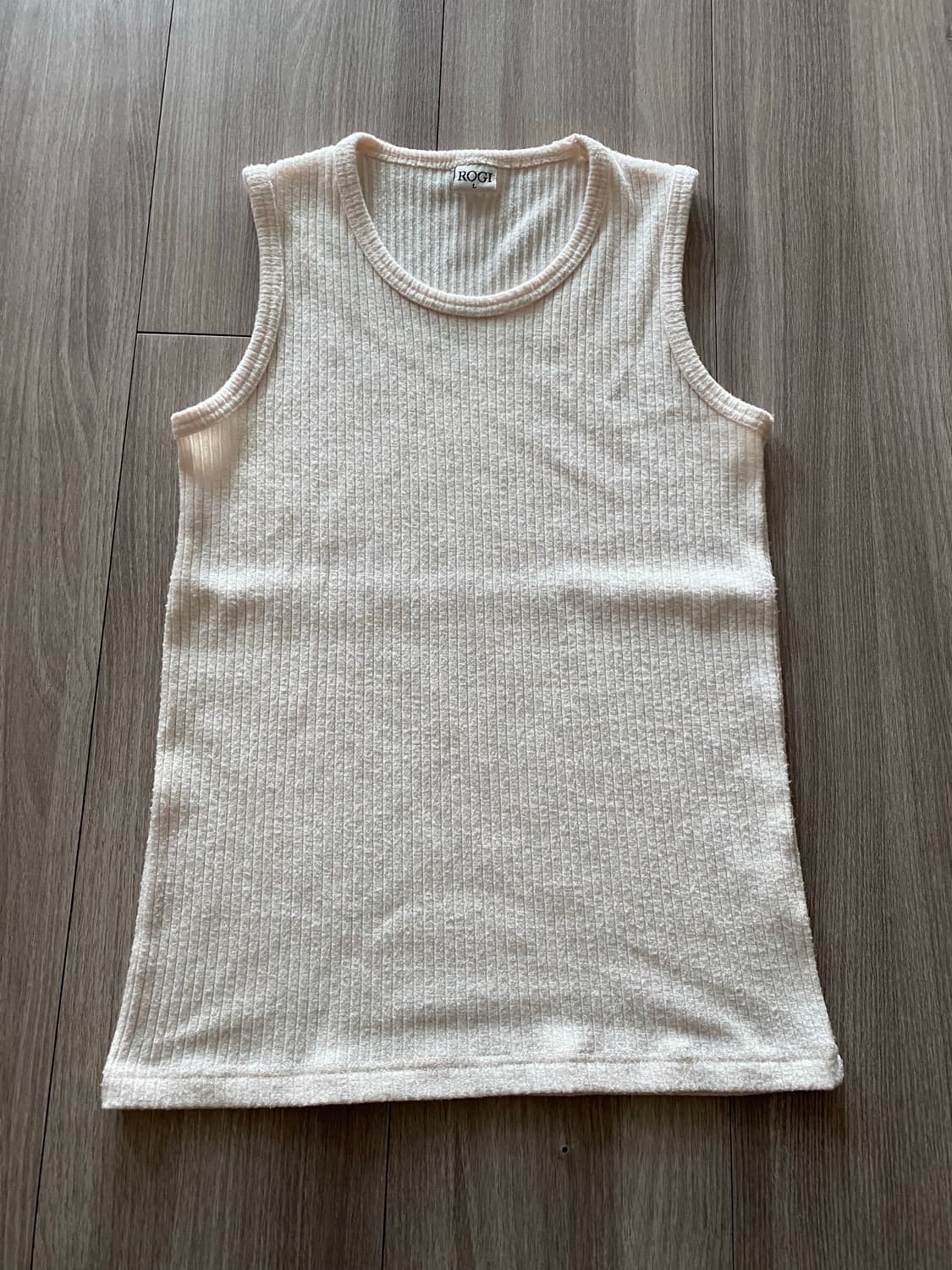 로기 슬리브리스 크림 L 상품이미지2