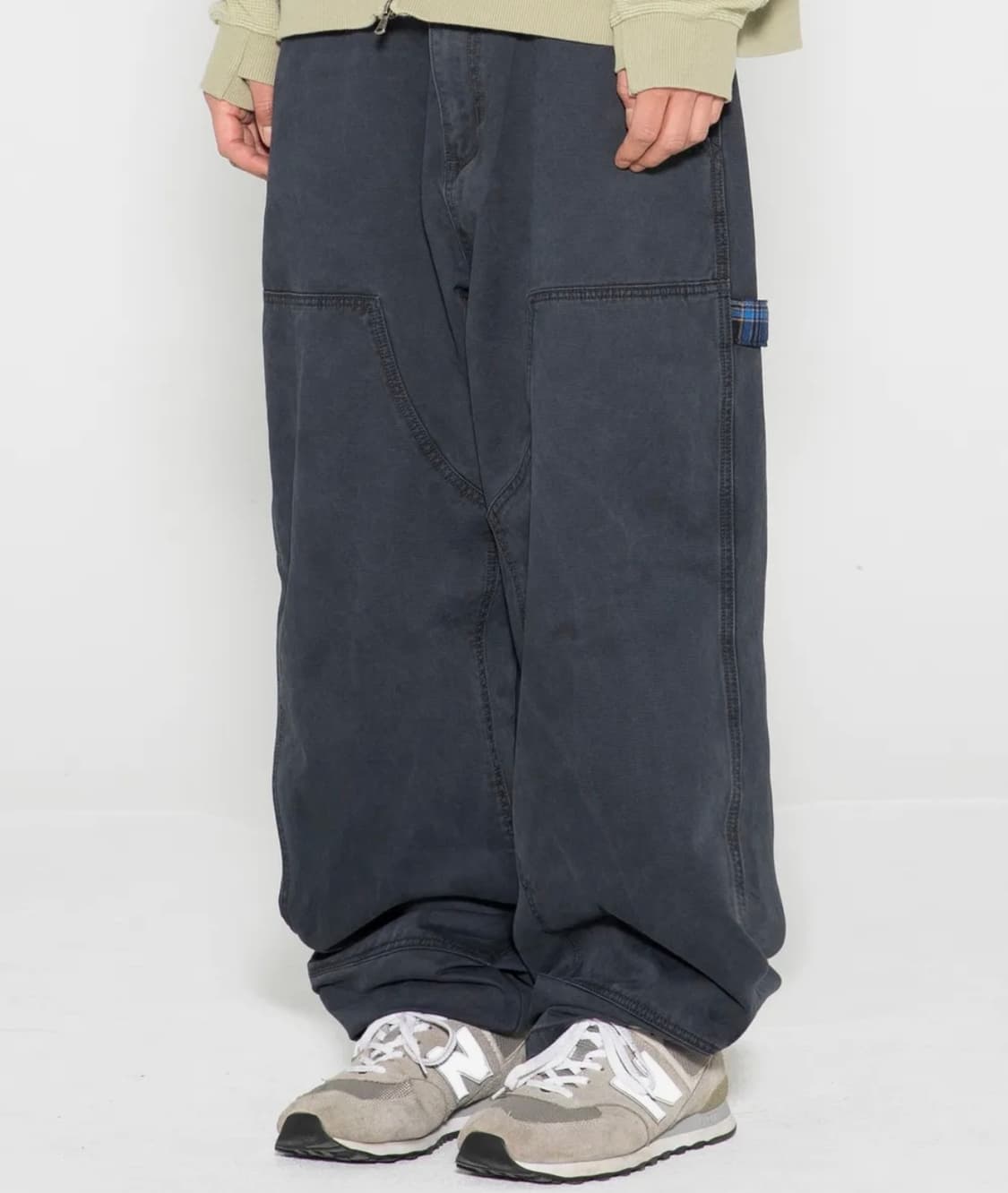 엑스톤즈 크 카펜터 워싱 코튼 팬츠 (S)(새상품) 상품이미지3