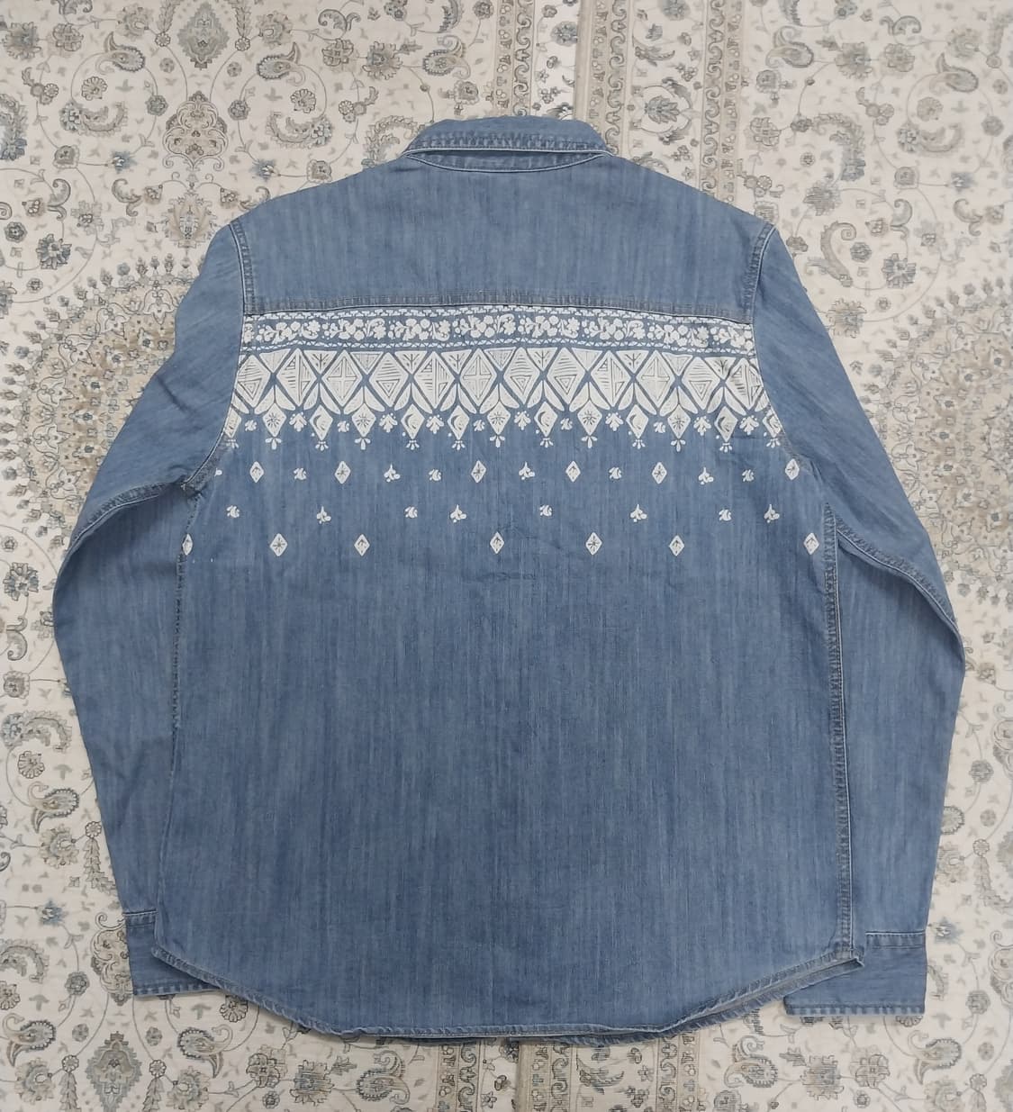 티티카카 데님 자수 셔츠 L 상품이미지2